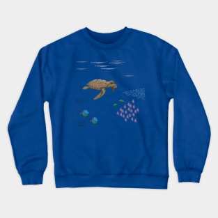 Sea-turtle Crewneck Sweatshirt